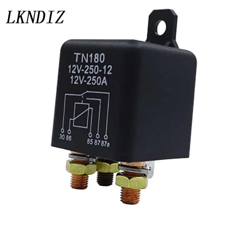 Car Truck Motor Automotive Relay 24V/12V 250A 1.8W 4.8W Continuous Type Automotive Modular Relay