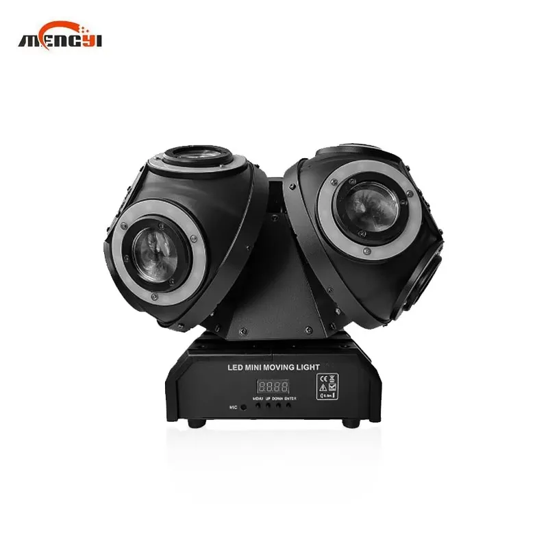 

Лазерный пупс с тремя головками, 12 глаз, RGB Dj Beam Light Planet Light для бара, ночного клуба, дискотеки, мероприятий