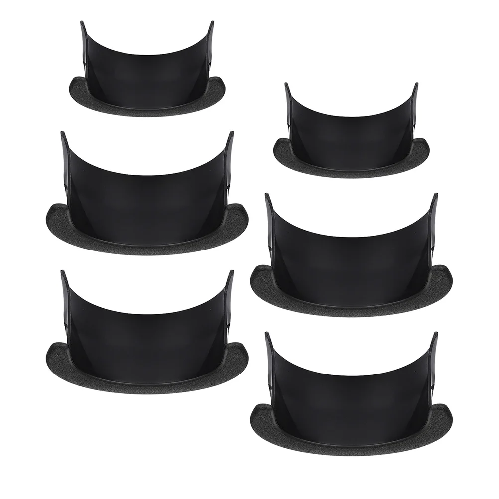 

12pcs Pool Table Pocket Liners Durable Plastic Billiards Hole Inserts Replacement Parts For Standard Tables Home Rooms Clubs