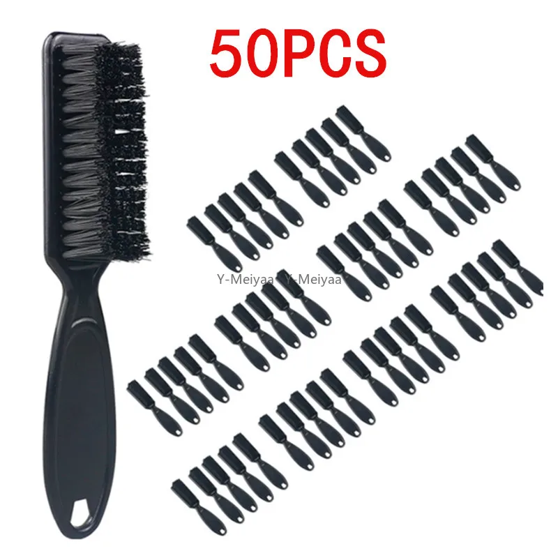 Wholesale 1/5/10/20/30/50Pcs Barber Blade Cleaning Brush For Clipper Cleaning Nail Cleaner Styling Brush For Fade Tapers Trimmer
