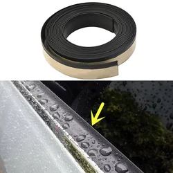 4M Rubber Car Side Door Window Glass Seal Weatherstrip Rain Visor Noise Insulation Universal Sealing Strip Accessories