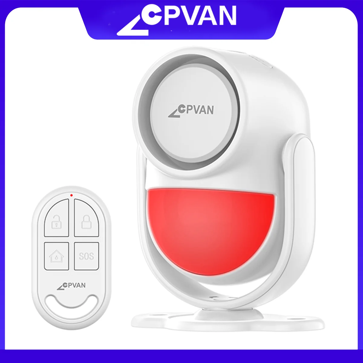 

Инфракрасный детектор движения CPVAN для дома, датчик охранной сигнализации, защита безопасности, беспроводной 433 МГц PIR датчик движения, звук 125 дБ