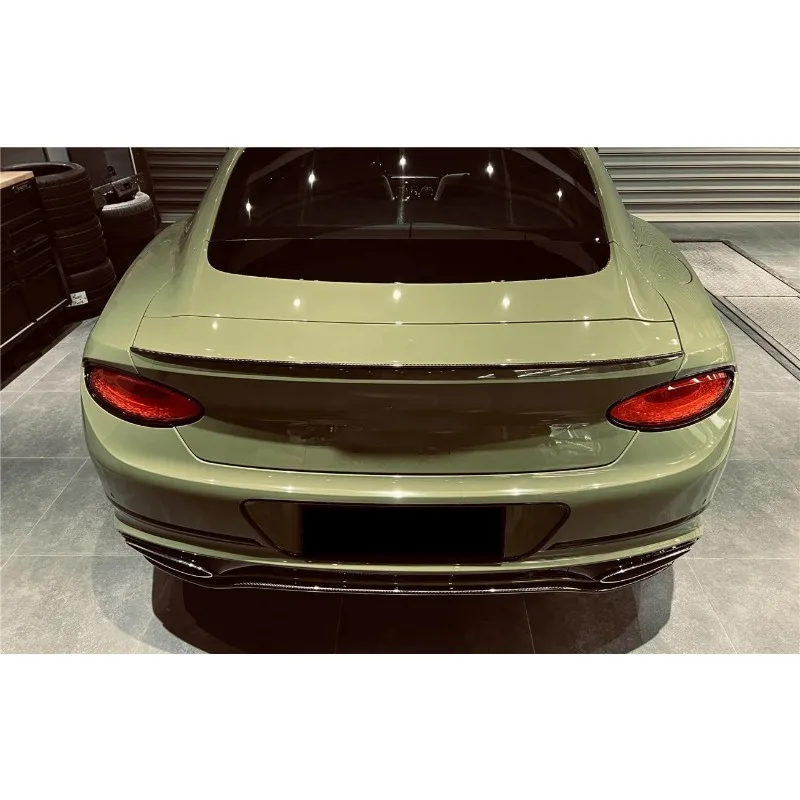 

AISKA Carbon Real Dry Car Carbon Fiber Add-On Rear Trunk Spoiler for Bentley Continental GT GTC 2019-2024