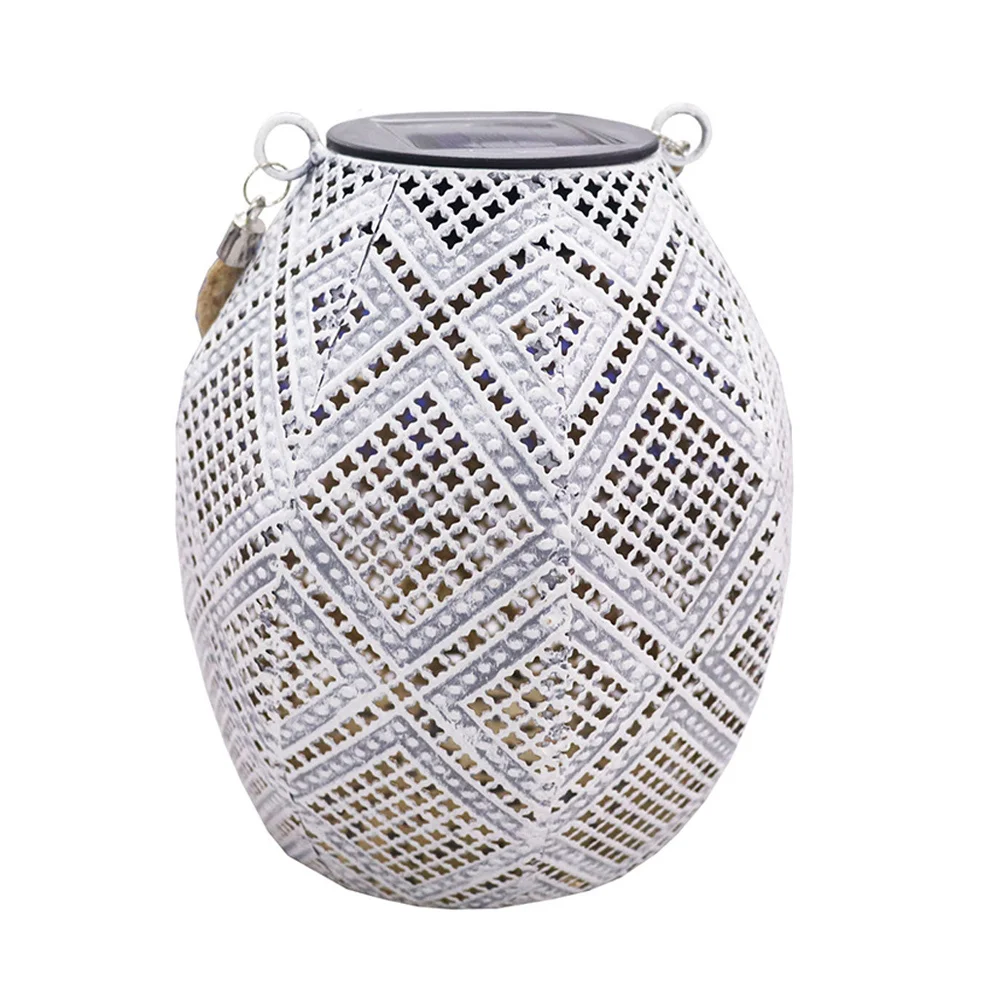 

Hanging Lantern Iron Yard Garden Landscape Garden Landscape Light LED Outdoor Hanging Light Lighting Solution Warm Atmosphere
