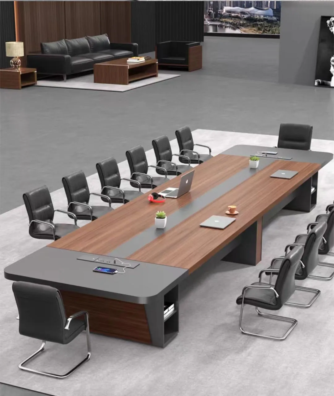 

Meizhige Wholesale Factory Hot Sale Popular Round Boardroom Conference Table Modern Meeting Table