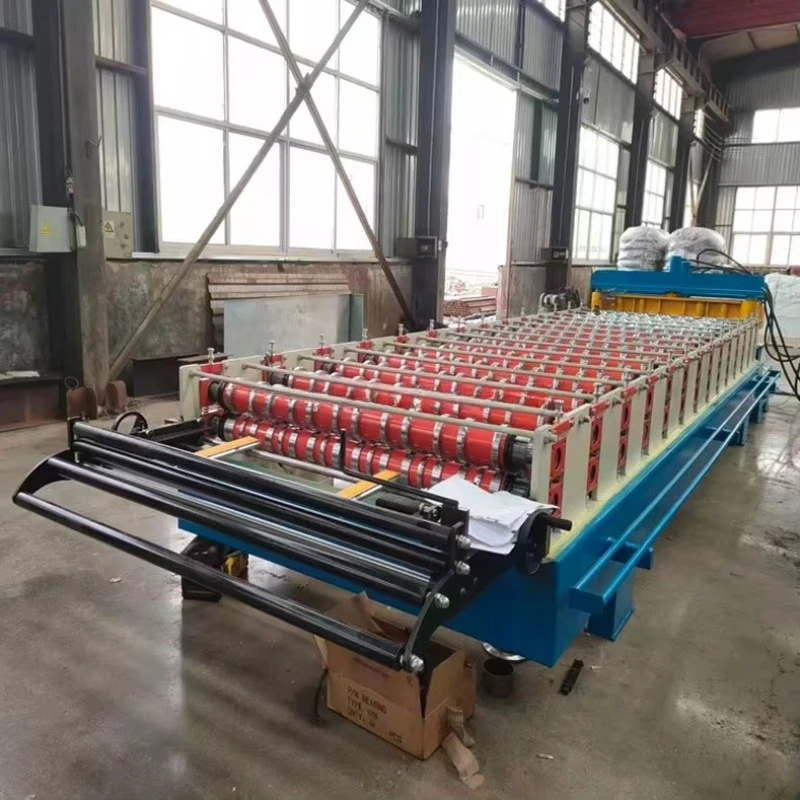 Forming Machine for Roof Equipment,good Plate Glazed Tiles Roll Forming Machine