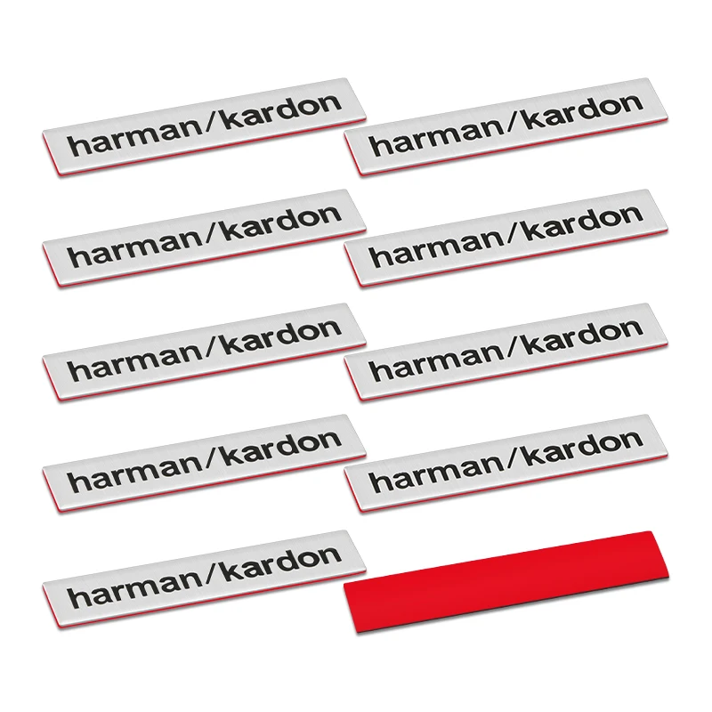 Badge Aluminum 3D Car Audio Stickers For BMW Mercedes Benz Audi Volvo Volkswagen Cadillac Skoda Ford Mini Hyundai