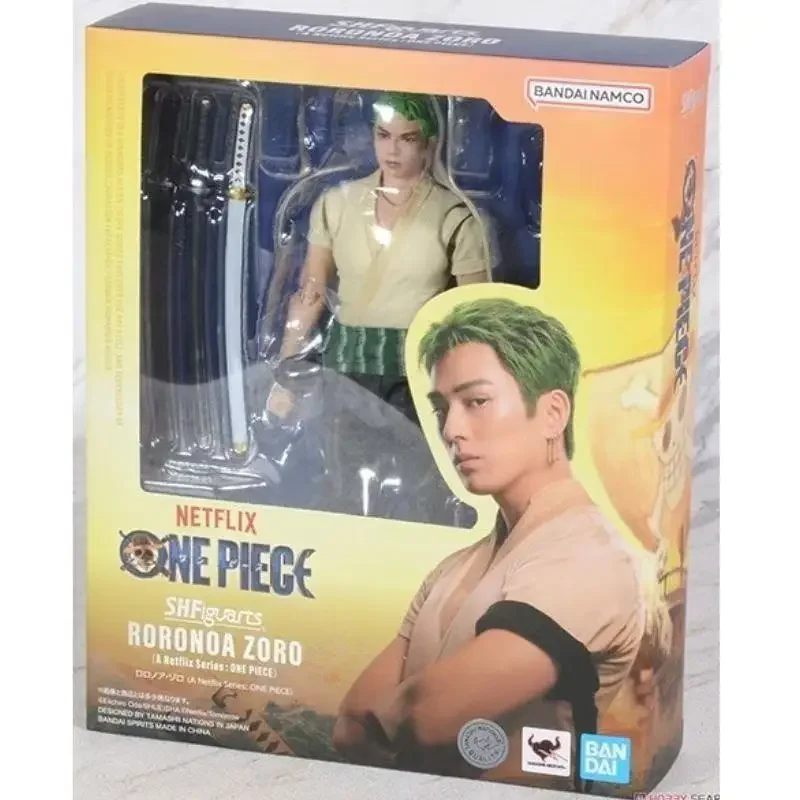 

Bandai SHF One Piece Netflix Live Version Luffy Zoro Nami Joint Moving Genuine Artwork