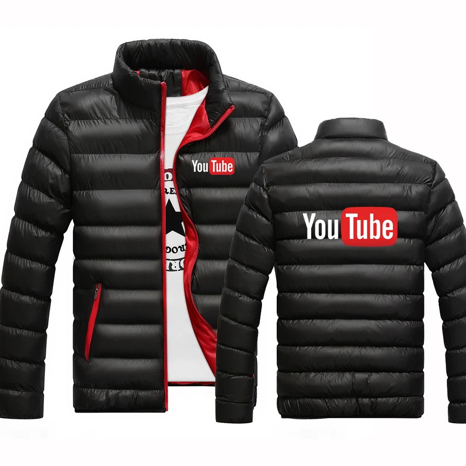 

2024 Harajuku Men New Funny Youtube Spring and Autumn Printing High Quality Leisure Four-Color Cotton Comfortable Jacket Tops