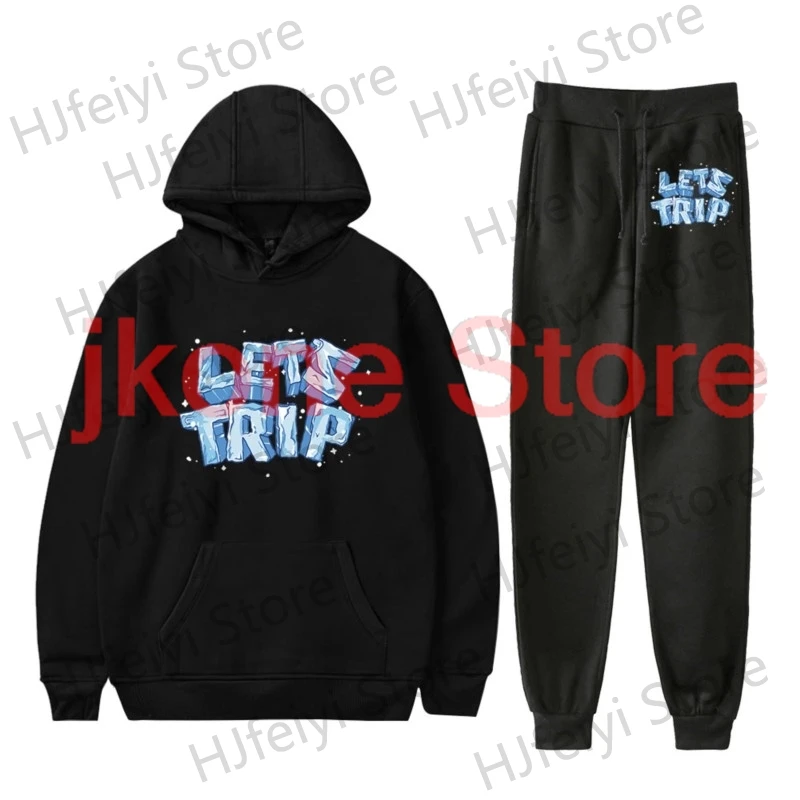 

Sturniolo Triples Let's Trip Ice Merch толстовки брюки для бега комплекты для женщин/мужчин толстовки унисекс комплекты модная уличная одежда