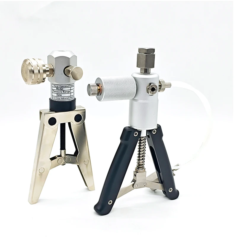 High-Quality 40bar High-Pressure Hand Clamp Pneumatic Pump YFP-4 Pressure Calibrator