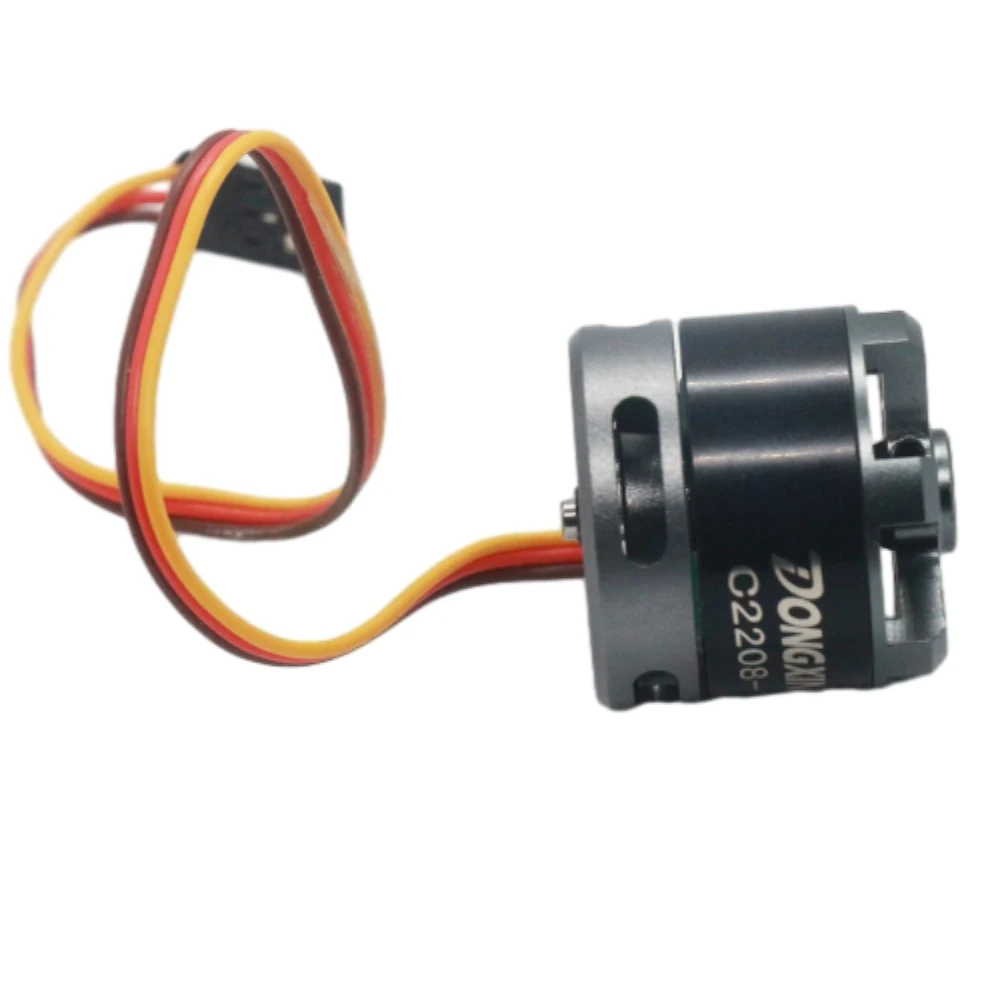DC Brushless Motor 12V 2A 2208-100T AS5600 Magnetic Encoder PTZ Motor 110KV BLDC External Rotor Brushless Motor With Cable