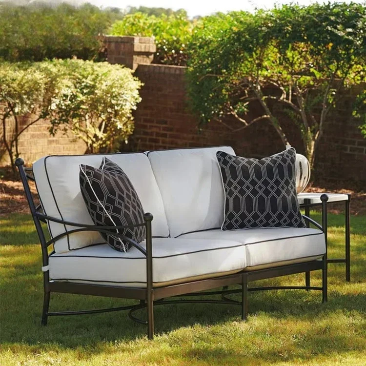Aluminum Metal Forged Outdoor Garden Durable Sofa