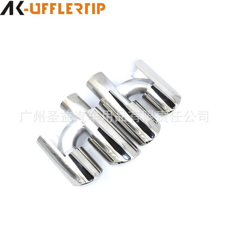 مناسبة لـ 09-13 بورش باراميلا باناميرا واحد من اثنين أربعة خارج الذيل الحلق تعديل ماسورة العادم الحلق الذيل