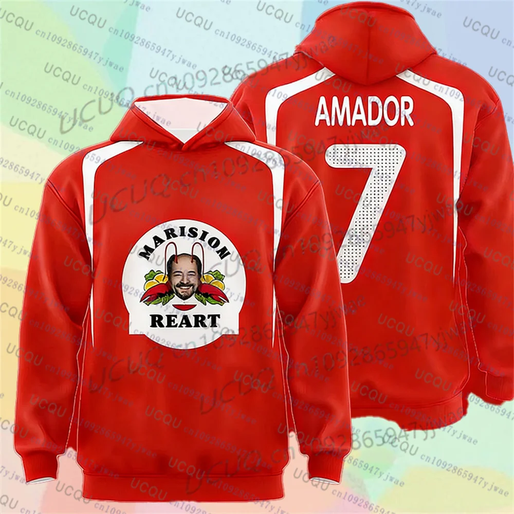 

Толстовка с 3D-принтом Amador&Vicente&Recio с изображением морепродуктов и креветок, дышащий оверсайз пуловер для мужчин и женщин, для косплея