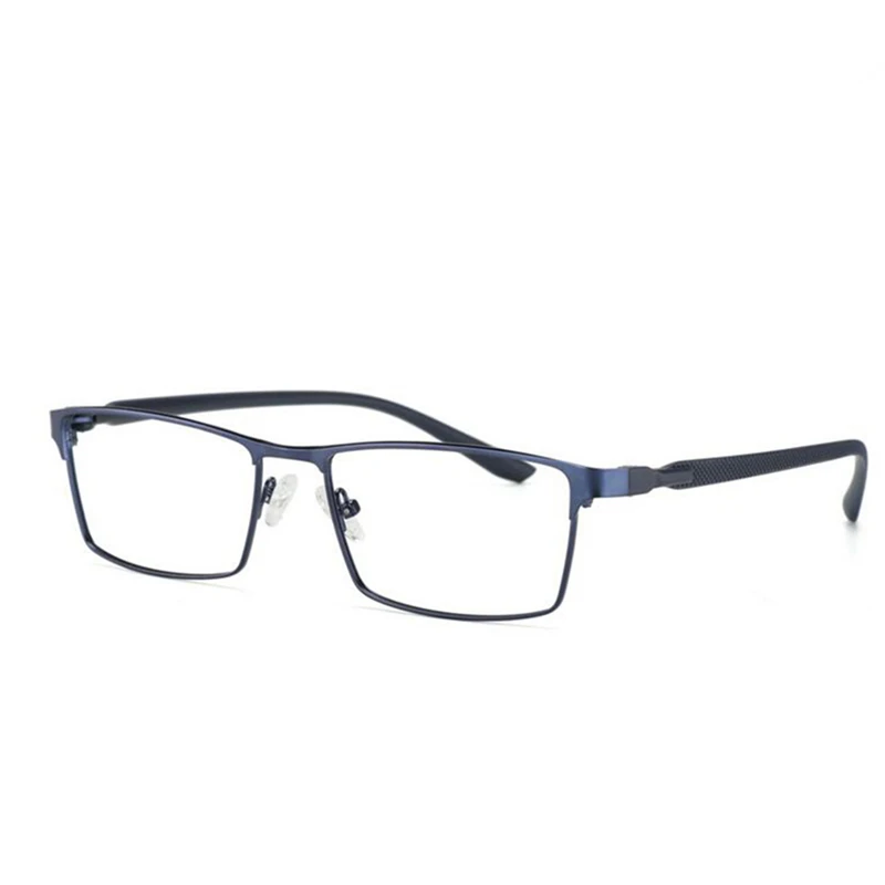 0 -0.5 -0.75 To -6.0 Full Frame Photochromism Myopia Glasses Men Metal Square Sun Discoloration Short-sighted Eyeglasses Women
