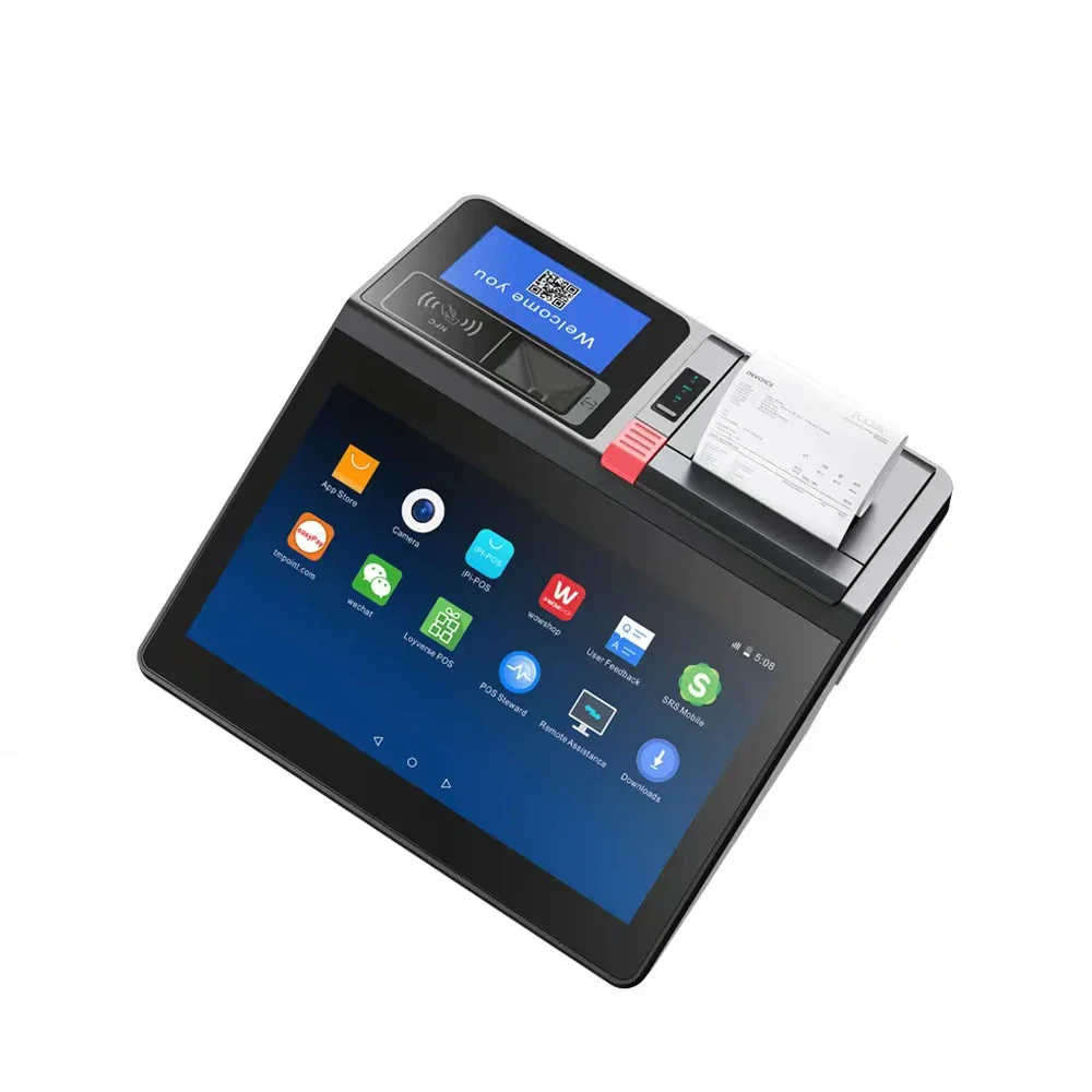 11.6-inch Android touch cash register Supermarket restaurant ordering all-in-one machine with printer and barcode scanner