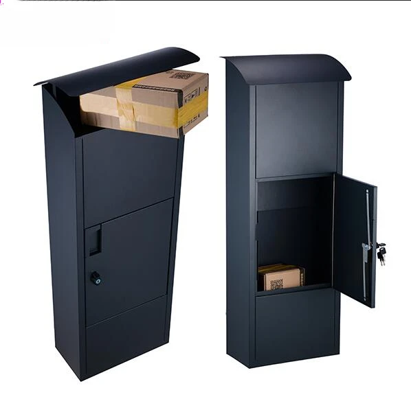 

Zenewood Parcel box with Lock anti-theft Drop Box Metal Customize Delivery Standing Post Galvanized steel