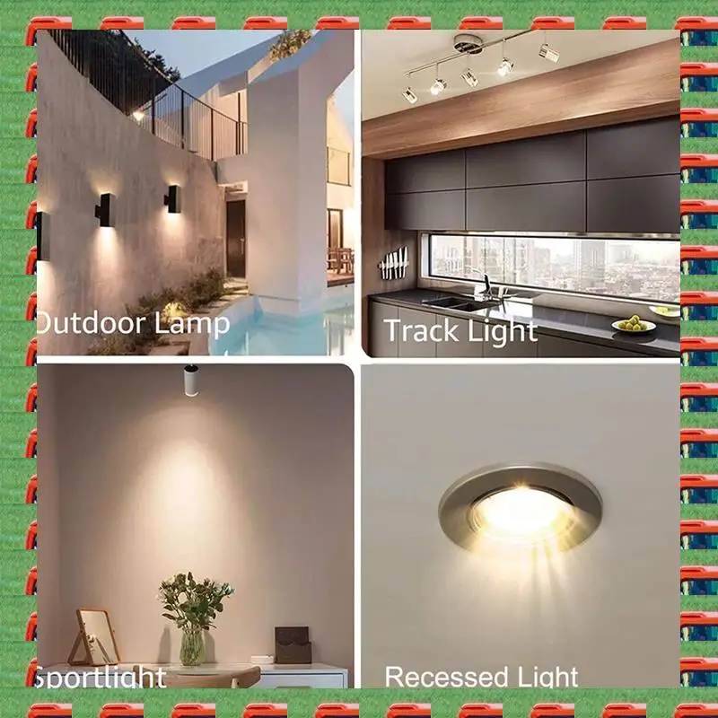 

ABMO LED GU10-лампочки с вытяжкой, светодиодная лампочка для плиты, сменная галогенная лампочка для кухонного освещения