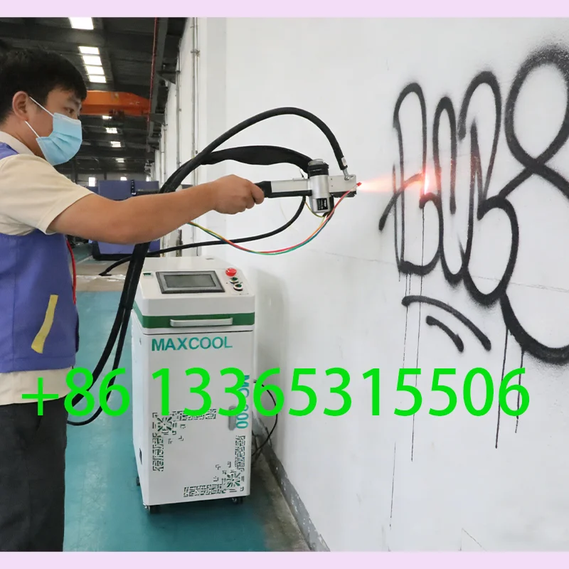 2026 Handheld Laser Metal Cleaning Machine 500w 1000w 1500w Wireless Controlled Car Body Paint Engine Rust Lazer Cleaner