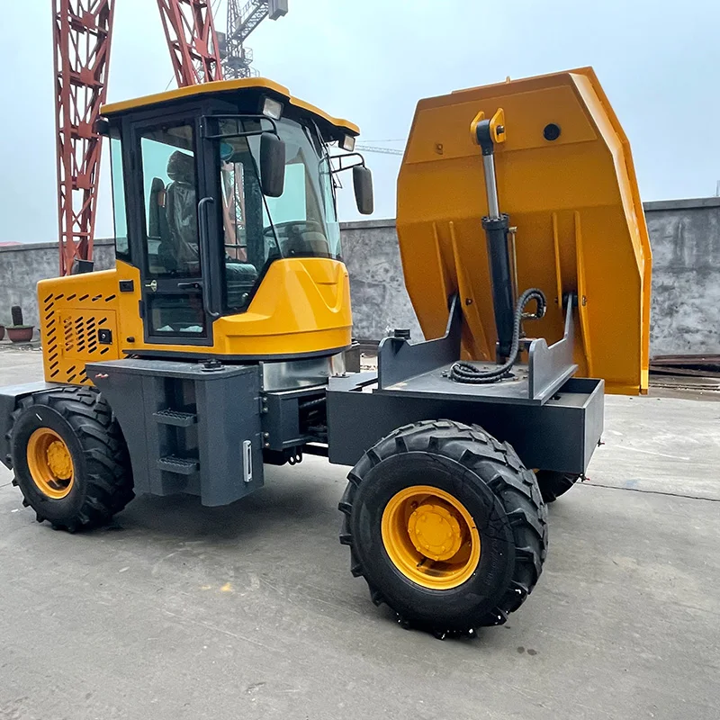 2025 حار بيع حالة جديدة 4 طن مزرعة شاحنة قلابة صغيرة قلابة قلابة قلابة صغيرة تحميل الذاتي