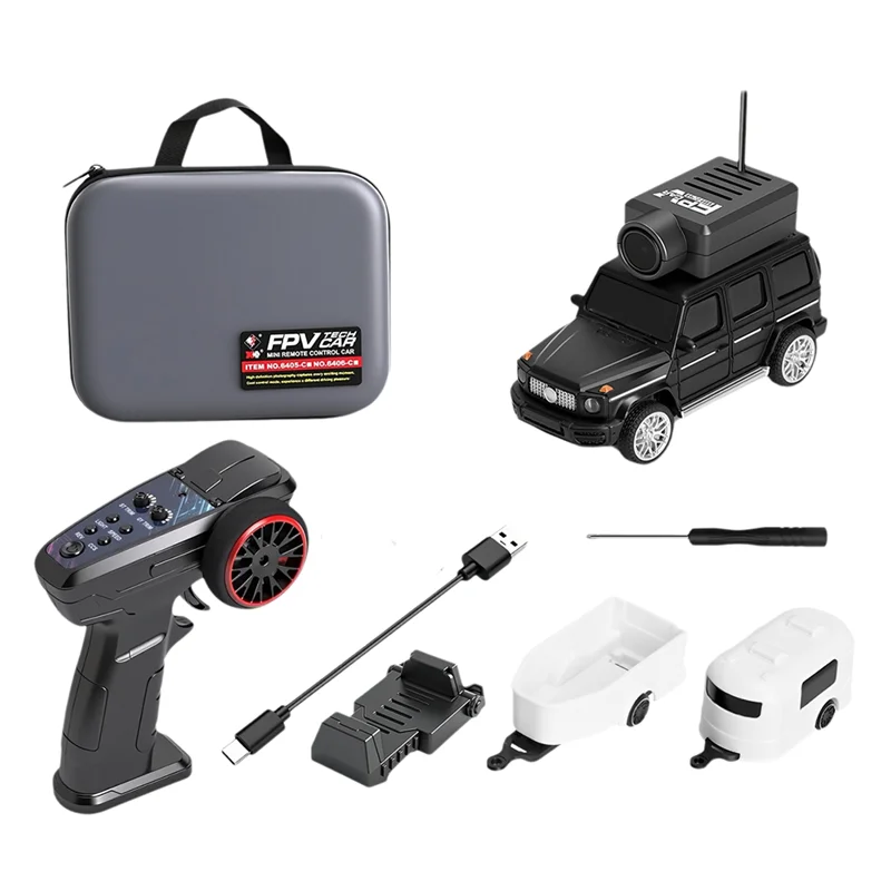 

EF-FPV VTX Kit 1:64 Scale RC Car 6406-C Mini Racing Car 2.4G 720P HD Camera App Controlled Photos+ Videos+ VR Built-In Gyro