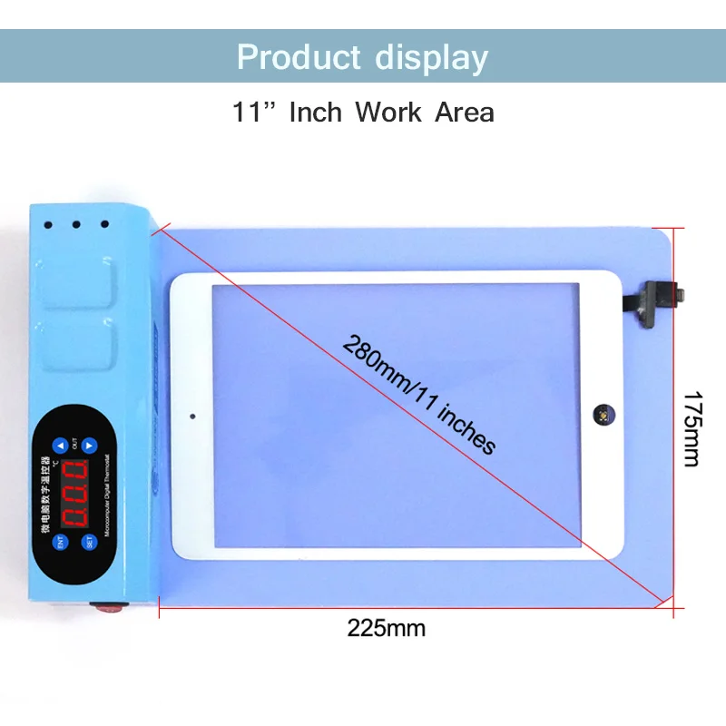 SUNSHINE S-918E Mini LCD Screen Separator Splitter Quick Split Screen Heating Stage Separating Pad Screen Removal Machine