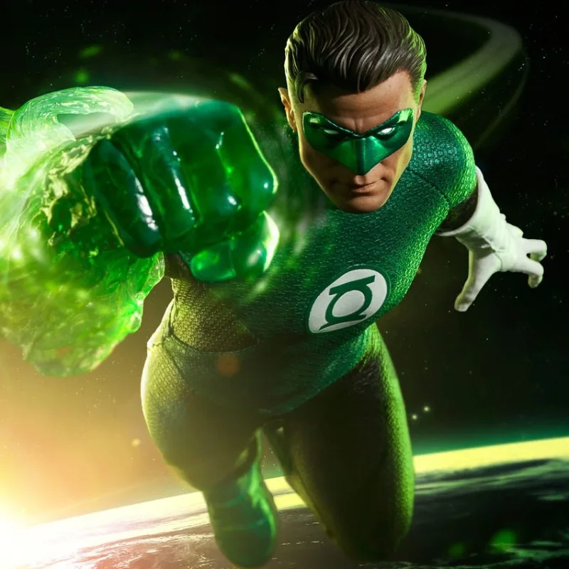 En Stock Sideshow 100335 Muñeco Articulado 1/6 Green Lantern, Juguete Coleccionable Green Lantern