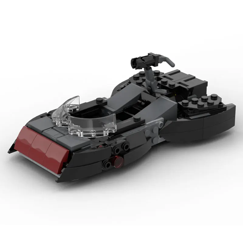 

145-piece small particle building blocks MOC game racing car model toy, modified color, new version, gift.