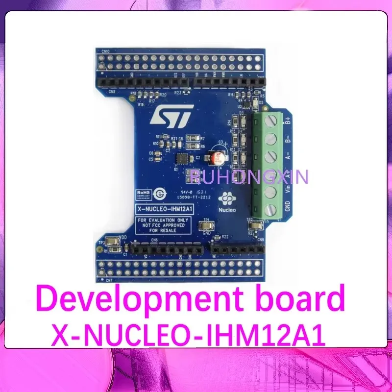 

X-NUCLEO-IHM12A1 STM32 Плата расширения драйвера двигателя постоянного тока с двойной щеткой низкого напряжения STSPIN240