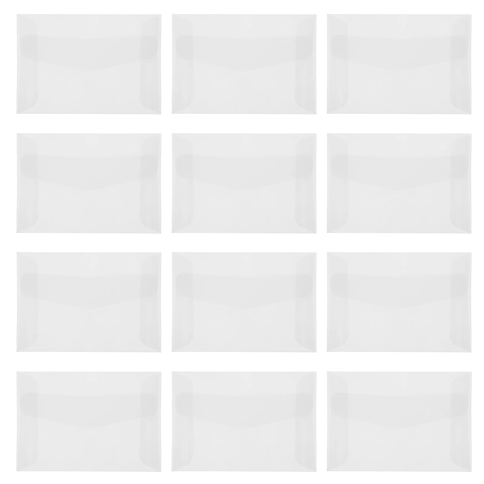 

25pcs Semi-Transparent Glassine Translucent Paper Envelopes For Wedding Invitations Cards Clear Envelope Bags For Gifts Business