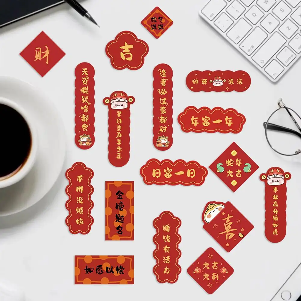 Blessing Stickers Festive Spring Stickers Set for Laptop Water Bottle 88 Waterproof Reusable for Skateboard