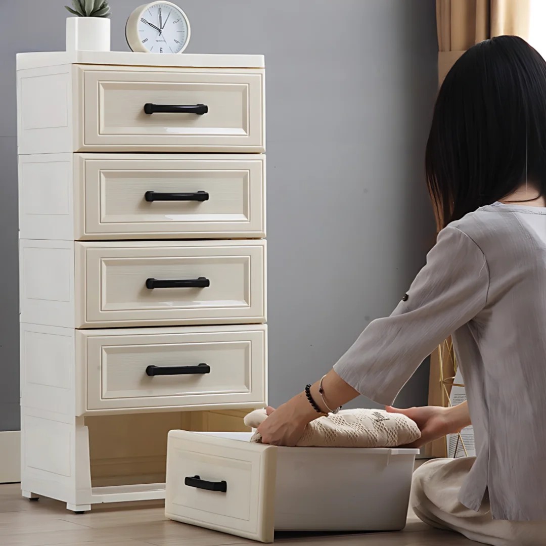 가정용 간식 및 장난감 정리 캐비닛, 다층 의류, 플라스틱 마감 캐비닛, 서랍 보관 캐비닛