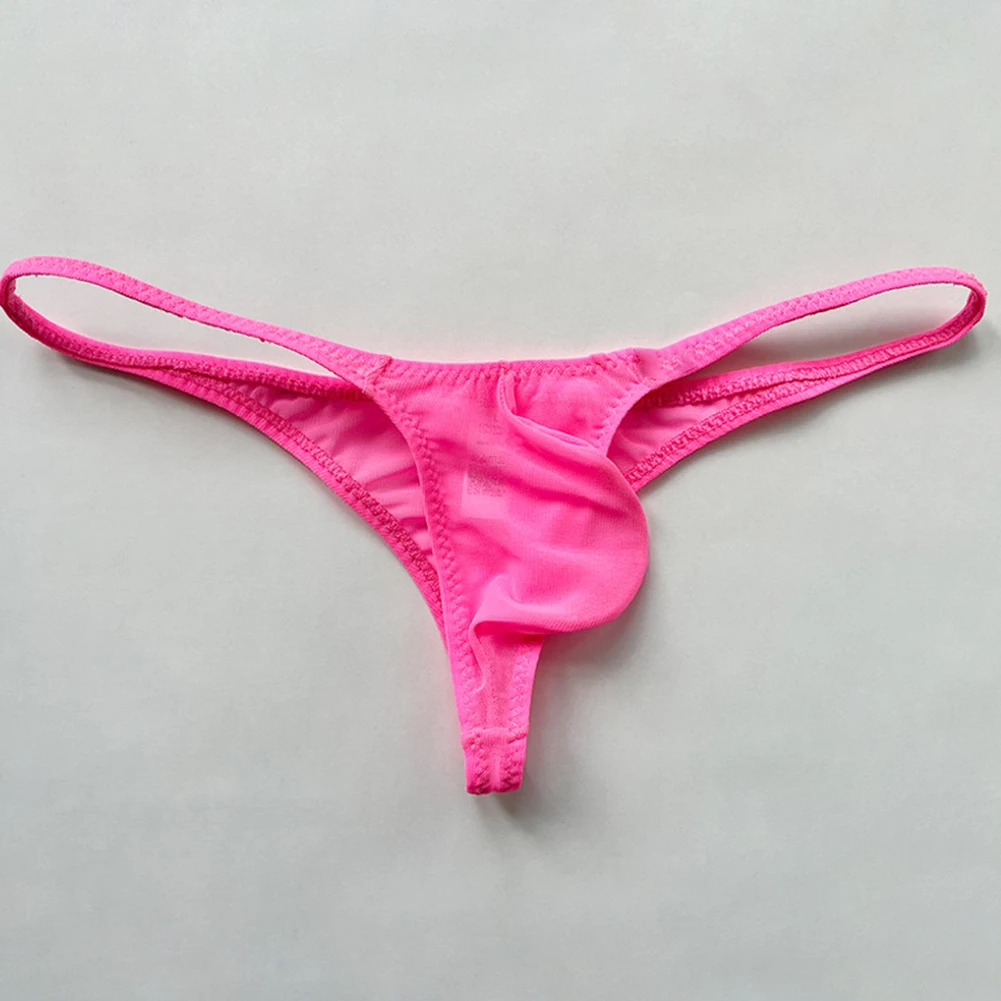 

1 шт., мужское интимное нижнее белье, стринги, ультратонкая сетка, модные прозрачные стринги с низкой талией, эластичные трусики, бандаж