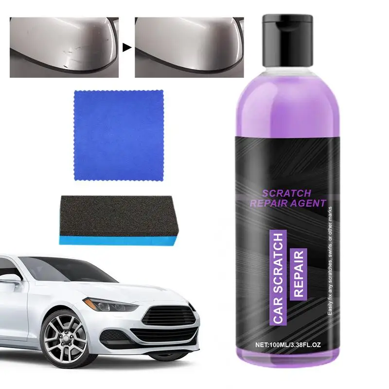 

Car Scratch Remover 100ml Rubbing Compound Finishing Polish Brighten And Shiny Car Polish Buffer For RV Quads Car Ship