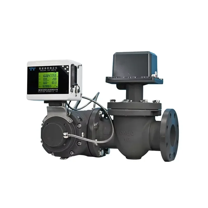 Hade DN40 Roots Flow Meter Shut-Off Valve | OEM Prepaid Metering System Control Valve for LPG/CNG Stations | Aluminum