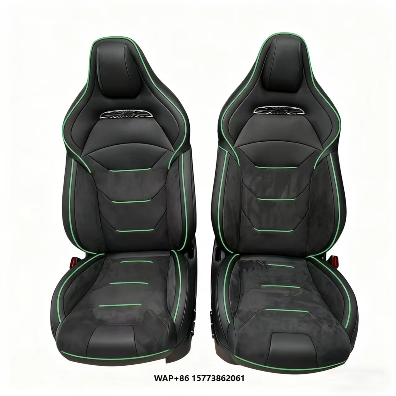 

Luxury Sports-Style Leather Front AC All-Season Car Seat Covers