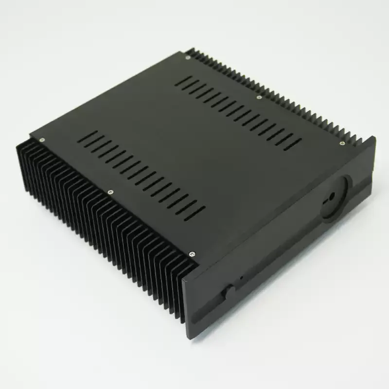 245*65*258mm All Aluminum Heatsink Power Amplifier Chassis Power Supply Shell Box