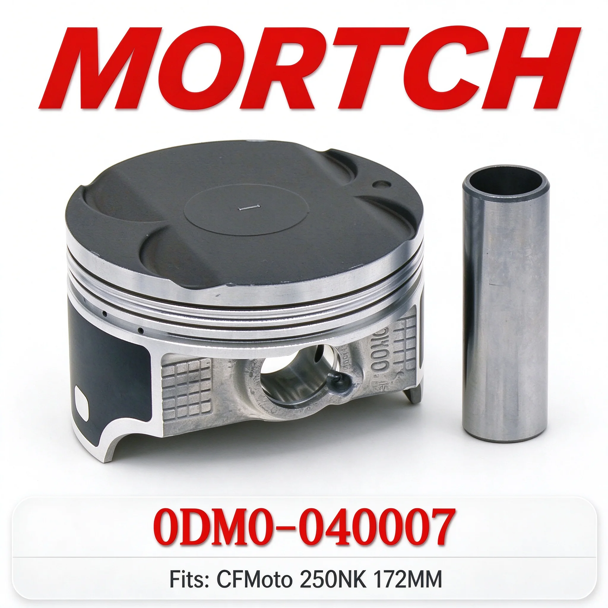 For CFMoto 250NK Piston Kit 0DM0-040007 72mm 172MM-2 Engine 2018-2023