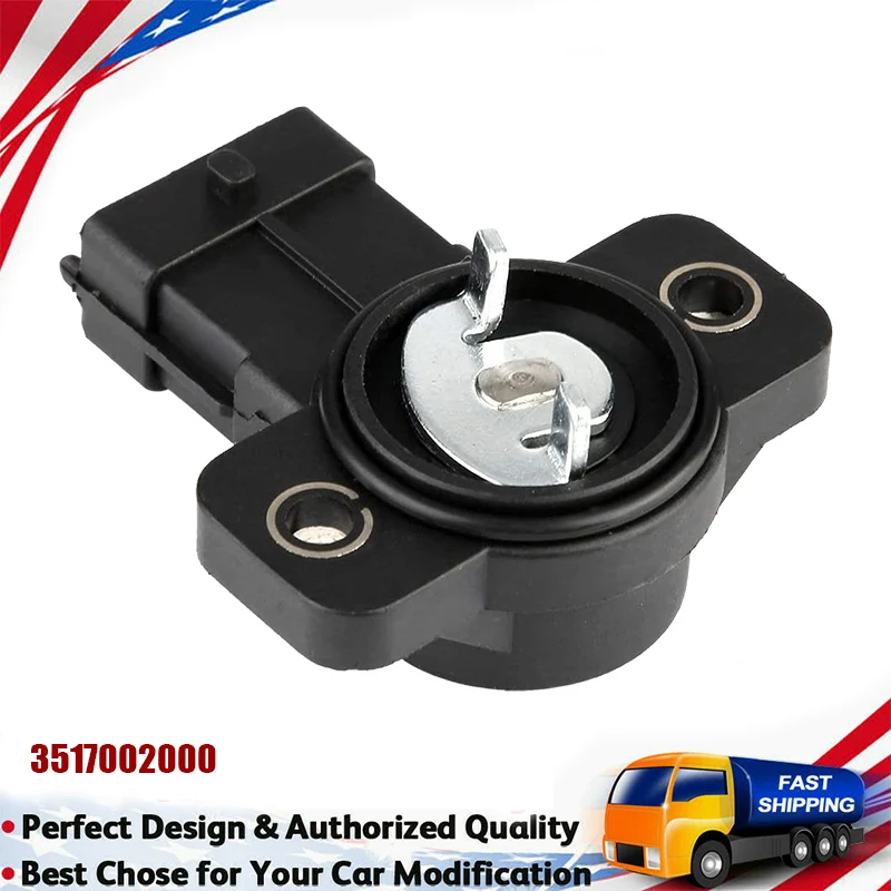 Throttle Position Sensor TPS 35102-02910,35170-02000 For Hyundai Kia Morning Picanto 04-07 3517002000