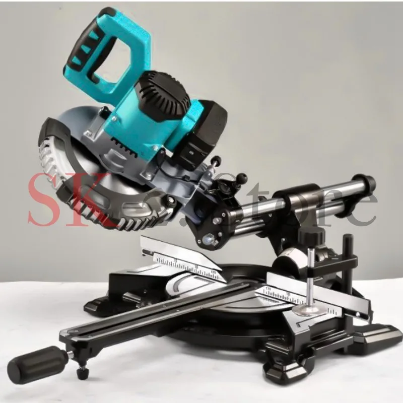 8 inch aluminum alloy cutting machine woodworking multi-function cutting machine high precision miter saw