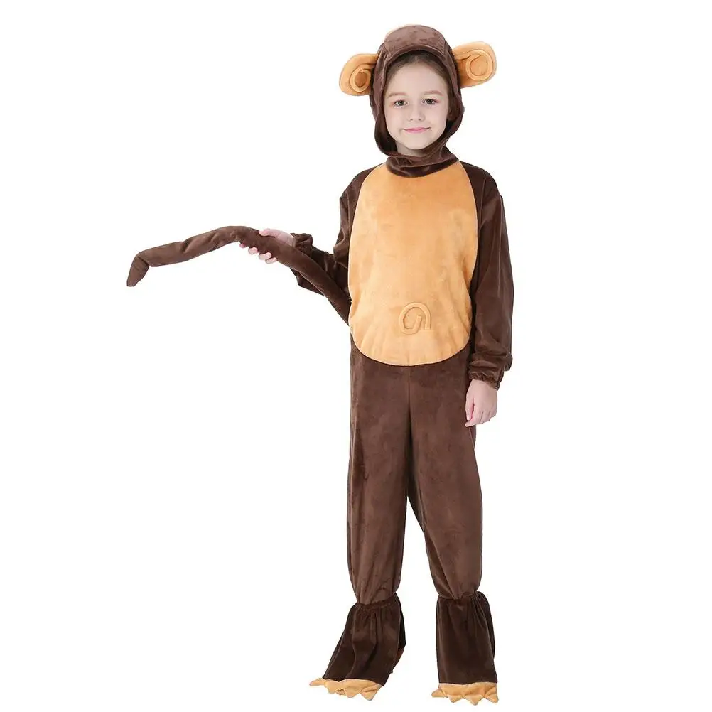 

Halloween Costumes Cosplay Monkey Outfits Kids Role Clothes European and American Child