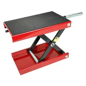 Jack Motorcycle, Lift Center, Quản dẫn công việc, Công cụ sửa chữa chuyên nghiệp, thích hợp cho xe đạp cơ giới, ATV, 500kg, 1100lbs 12 Nền tảng thang máy bán hàng chính Moto - 7