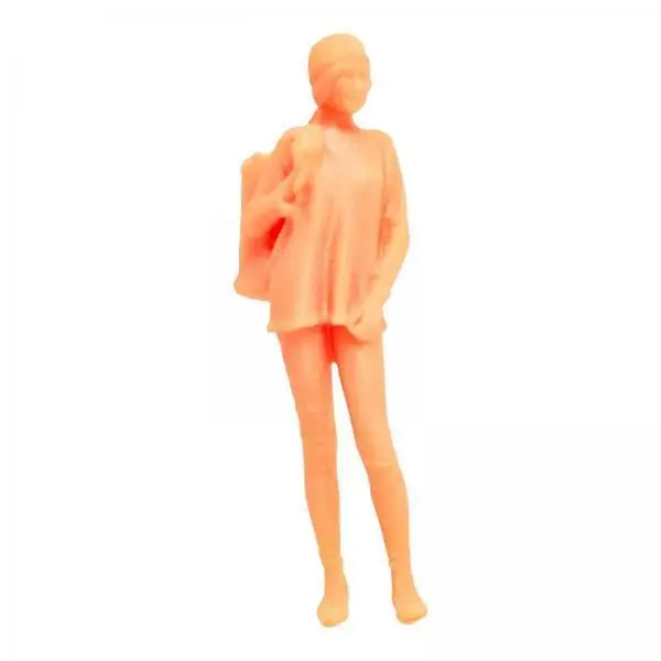 Miniature Figures 1 64 Scale Resin People Models Unpainted Tiny Puppet Diorama Accessories for Micro Landscape Display