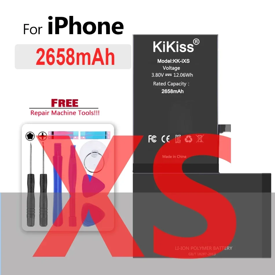 High Capacity Phone Battery For Apple 5S 5 6S 6 7 8 Plus X SE Xr Xs Max Replacement Bateria For iPhone 11 Pro Max Batteries