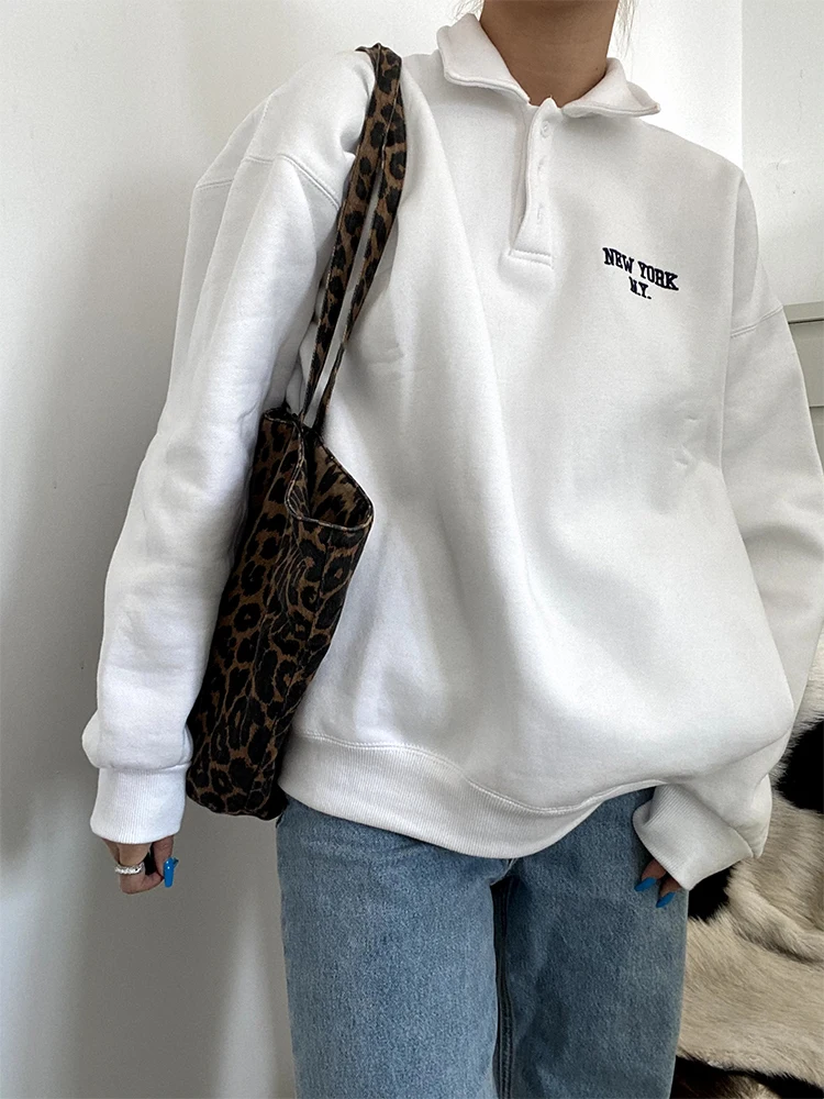 

Женская толстовка BONNIE Summer 202 с капюшоном, повседневная, свободного кроя, из хлопка, с длинным рукавом, модная, белая, для защиты от солнца