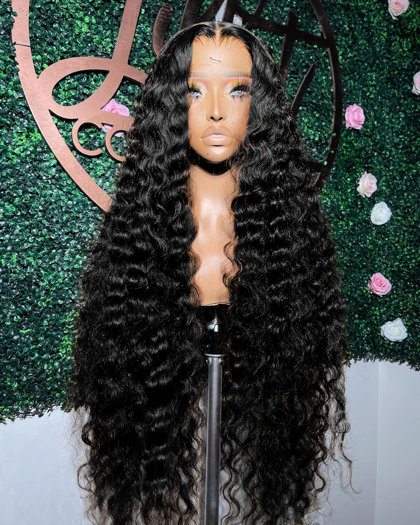 13x6 Deep Curly Lace Front Human Hair Wigs 13x4 HD Lace Frontal Wigs Brazilian Deep Wave Lace Front Human Hair Wigs