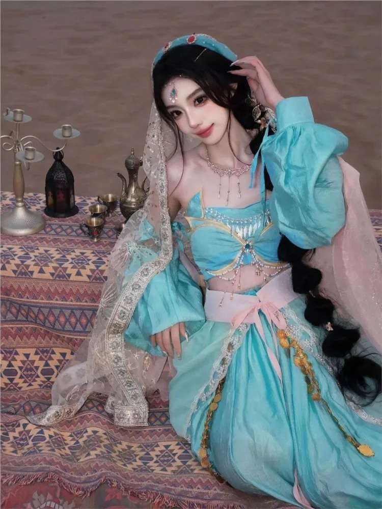 Exotic style Western Regions Goddess Imitation Makeup Hanfu set