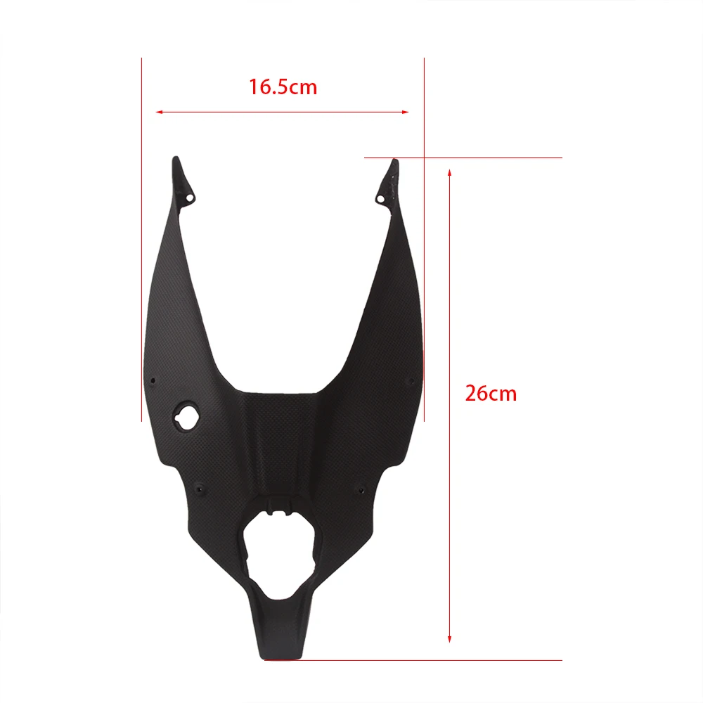 For Ducati Panigale V4 / V4S / V4R Matt Carbon Fiber Motorcycle Under Tail Cover Fairing Seat Bottom Cover