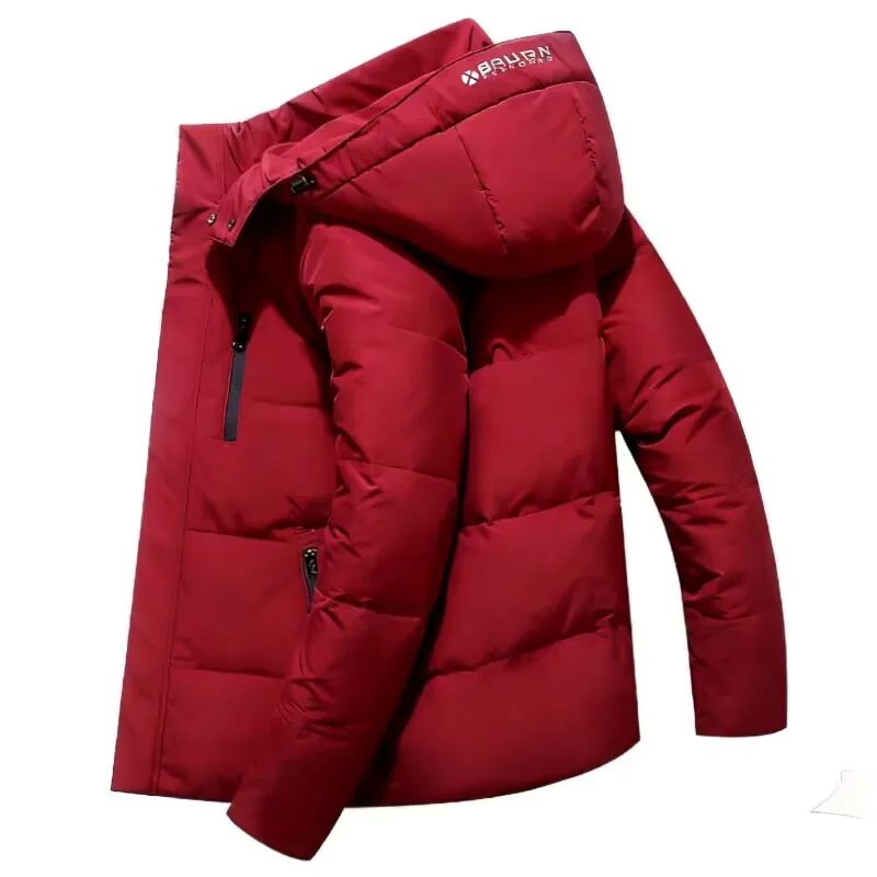 

Men's Outdoor Winter Coat New High Quality Thickened Warm Large Size Down Jacket for Middle Aged Dad Men's Outdoor Winter Coat